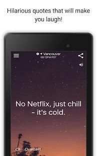 HumorCast - Authentic Weather screenshot 5