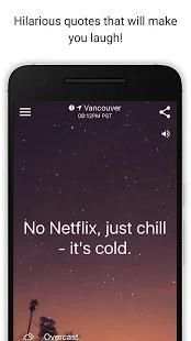 HumorCast - Authentic Weather screenshot 15