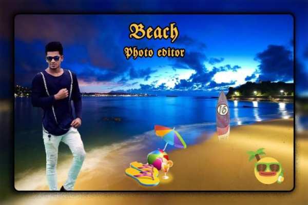 Beach Photo Editor screenshot 2