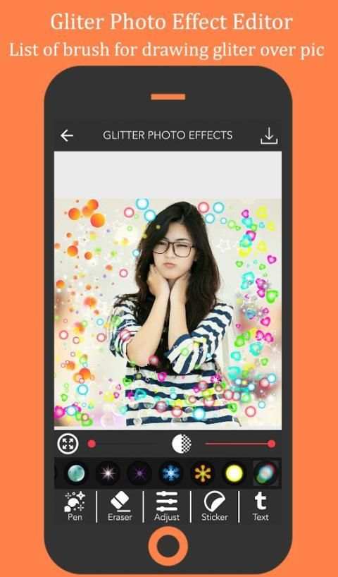 Gliter Photo Effect Editor screenshot 5