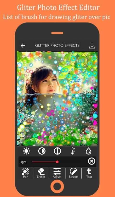 Gliter Photo Effect Editor screenshot 4