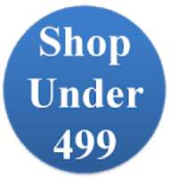 499 shopping || Buy Anything 449 || Under 499 logo