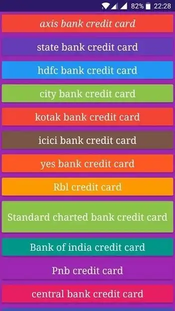 Credit card payment app screenshot 3