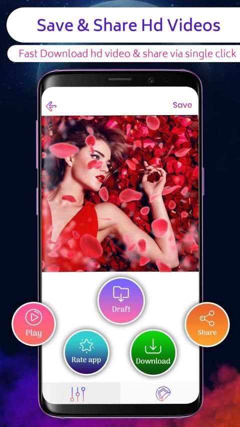 Magic Video - video maker with magic effects screenshot 1