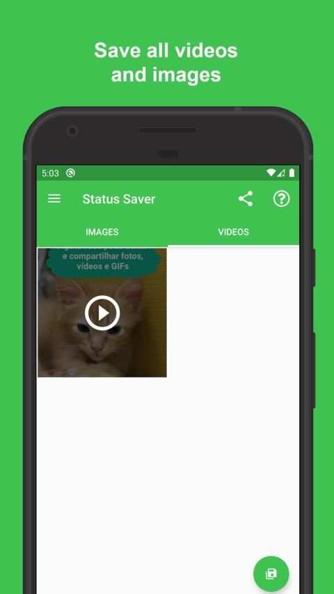 Status Saver for WhatsApp - Save & Download Status स्क्रीनशॉट 3