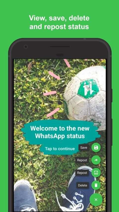 Status Saver for WhatsApp - Save & Download Status स्क्रीनशॉट 1