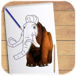 ikon How to Draw Ice Age