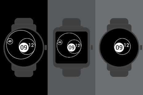 Tangent Watch Face स्क्रीनशॉट 3