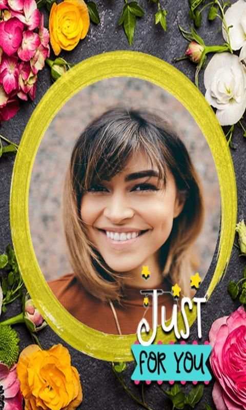 New Best Beautiful Flower Frame Application 2020 स्क्रीनशॉट 9