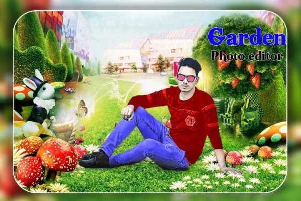 Garden Photo Editor स्क्रीनशॉट 2