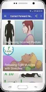 How to Correct Forward Head Posture स्क्रीनशॉट 2