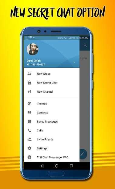 Chit Chat Messenger - 2018 Free Chat and Call screenshot 6