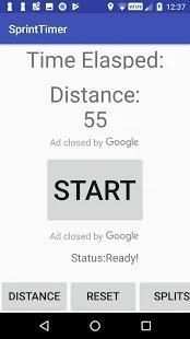 SprintTimer- (Fully Automatic Timing) स्क्रीनशॉट 3