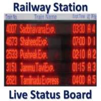 Railway Station Live Board