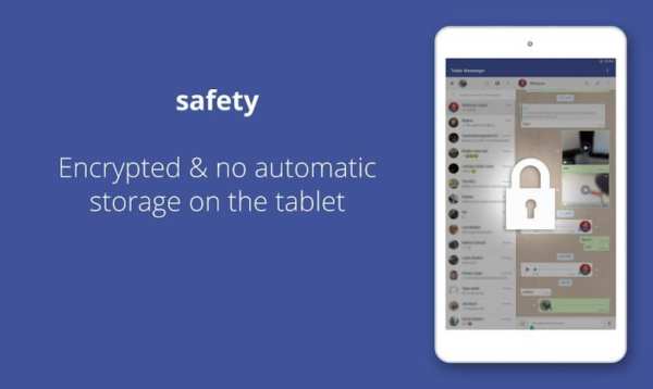 Tablet Messenger screenshot 1