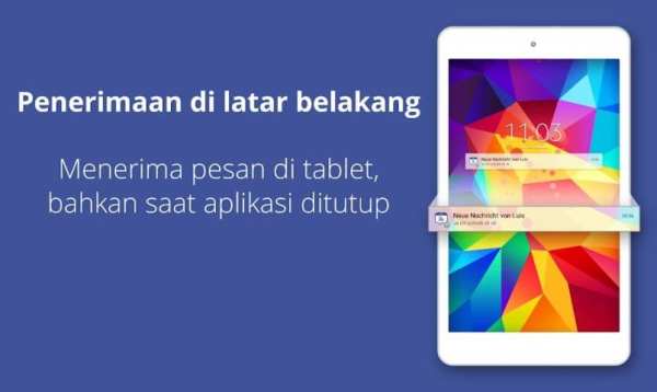 Tablet Messenger screenshot 2
