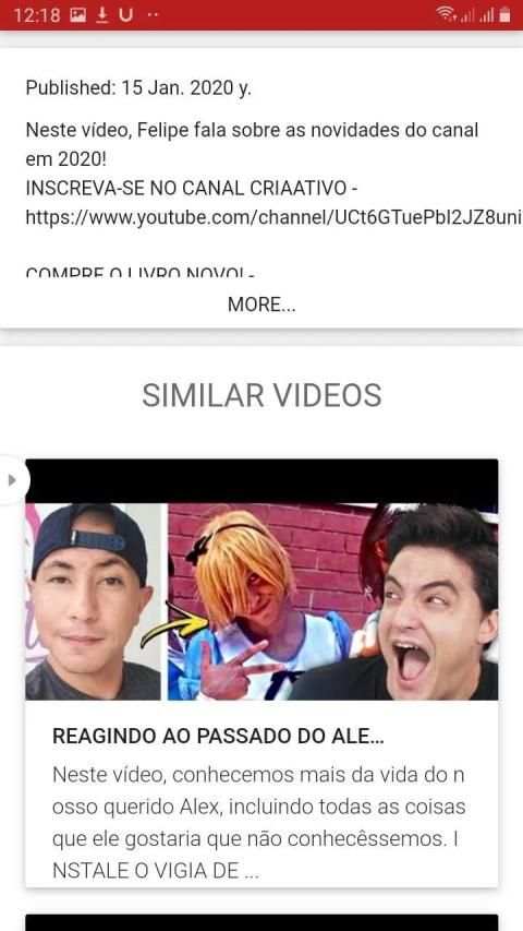 CANAL FELIPE NETO screenshot 2