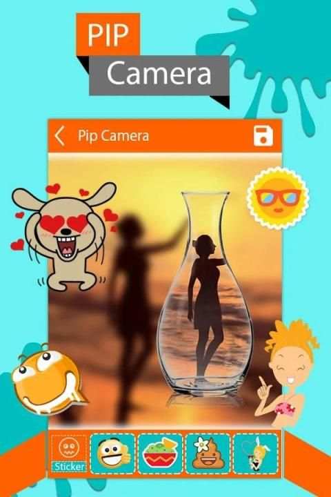 PIP Camera * PIP Selfie Photo Editor screenshot 1