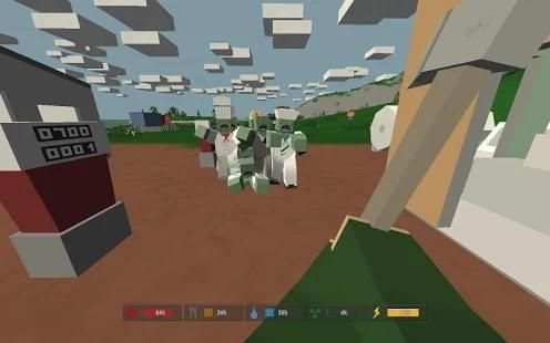 Unturned Zombie PixelCraft: PE screenshot 1