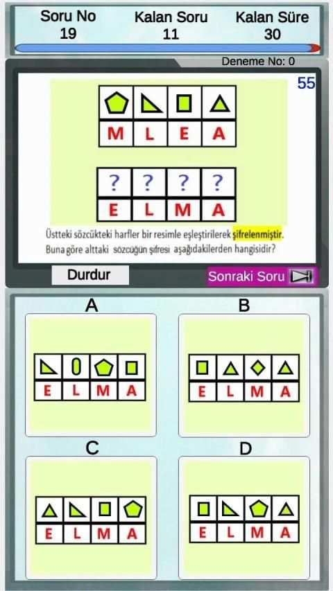 Bilsem Deneme 1.sınıf screenshot 10
