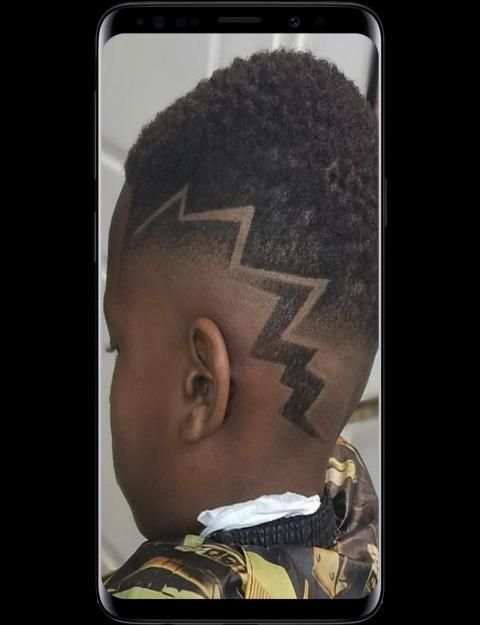 Cool Black Kids Haircuts screenshot 3