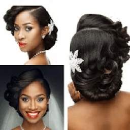 9ja Bridal Hairstyle & Makeup.