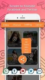 Screen Recoder - Video Editor, Video Maker screenshot 1
