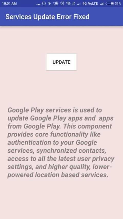 Services Update Error Fixed screenshot 6