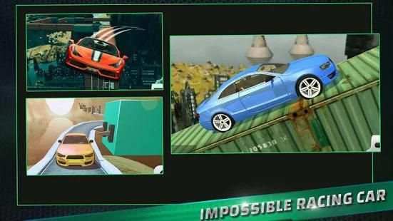 Impossible Car Racing On Amazing Tracks 2018 screenshot 1