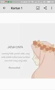 Status WA Hijrah : Kartun Muslimah screenshot 7