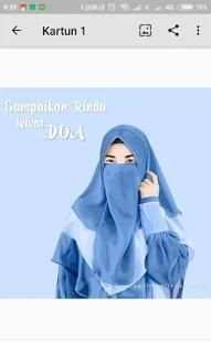 Status WA Hijrah : Kartun Muslimah screenshot 1