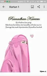 Status WA Hijrah : Kartun Muslimah screenshot 4