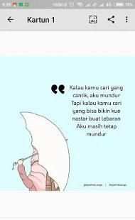Status WA Hijrah : Kartun Muslimah screenshot 5