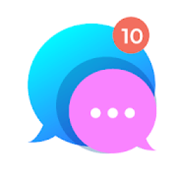 Messenger SMS for text - Dual Space - Dual App आइकन