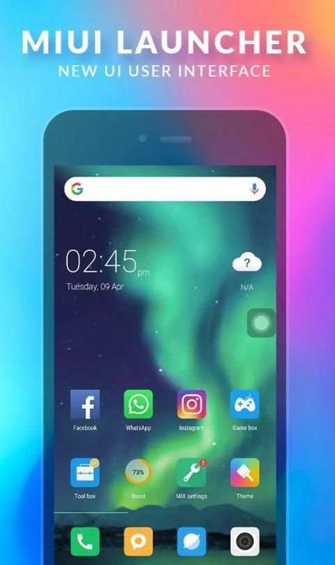 MiUi 10 Launcher – Mi X Launcher for Xiaomi Redmi screenshot 1