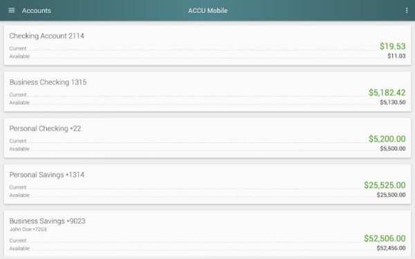 ACCU Mobile screenshot 5