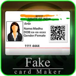 Fake Aadhar Card Maker 1.0.1