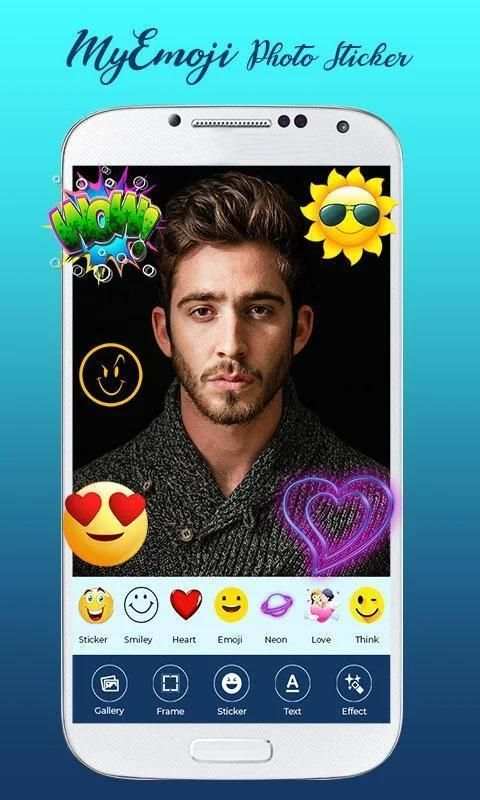 MyEmoji Photo Sticker - emoji app स्क्रीनशॉट 2