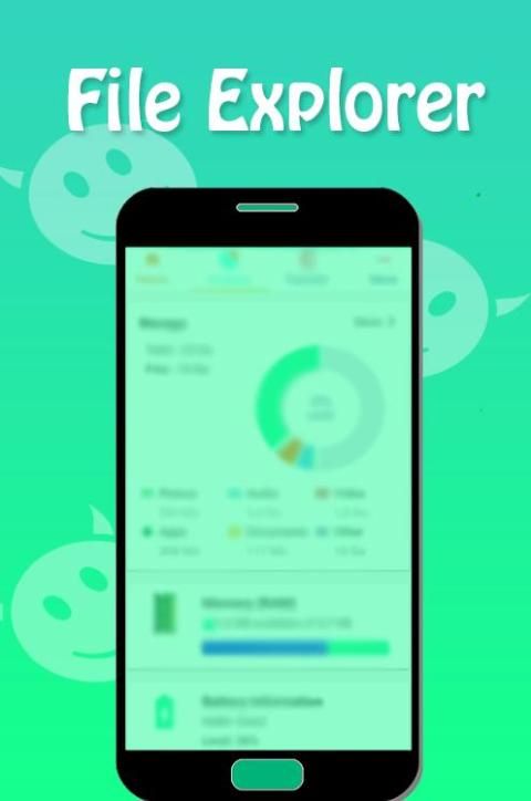 File Manager - Happy File Explorer स्क्रीनशॉट 1