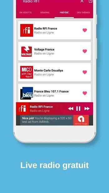 Radio RFI en Direct - France screenshot 3