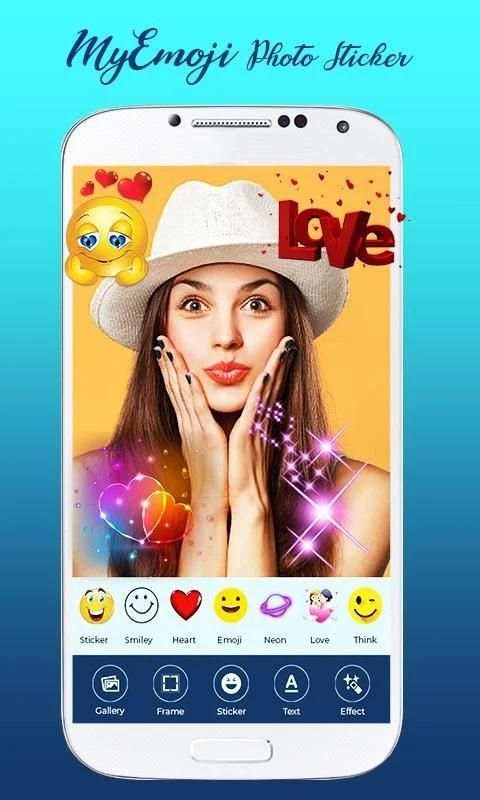 MyEmoji Photo Sticker - emoji app स्क्रीनशॉट 4