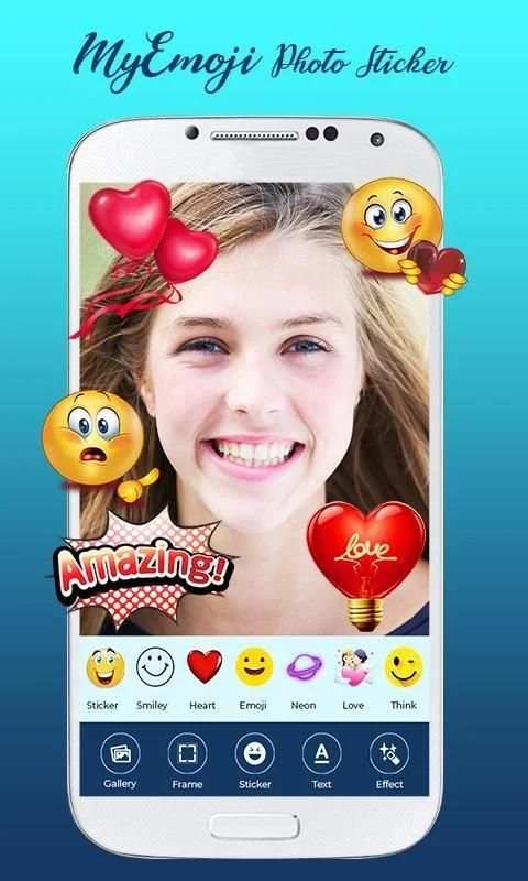 MyEmoji Photo Sticker - emoji app स्क्रीनशॉट 3