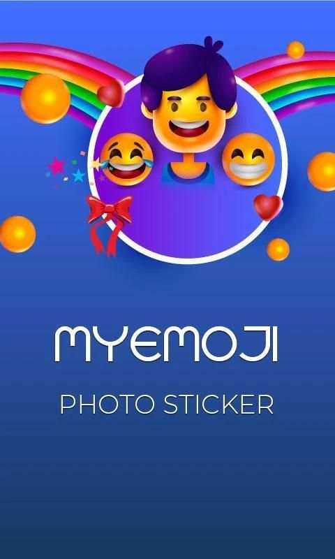 MyEmoji Photo Sticker - emoji app स्क्रीनशॉट 1