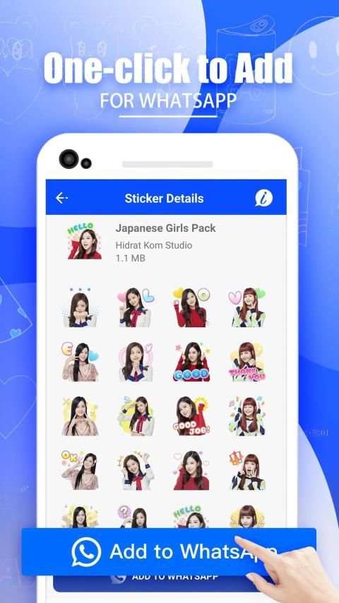 Love Gif Stickers WhatsApp स्क्रीनशॉट 2