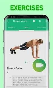 Home Workout - Build Muscle and Burn Fat स्क्रीनशॉट 3