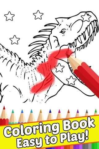 How Draw Coloring Lego Jurassic Dino World by Fans screenshot 1