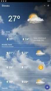 Previsão do Tempo Guiné-Bissau screenshot 2