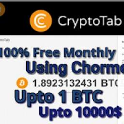 Crypto Tab Mining From Your Google Chrome For Free 4.0