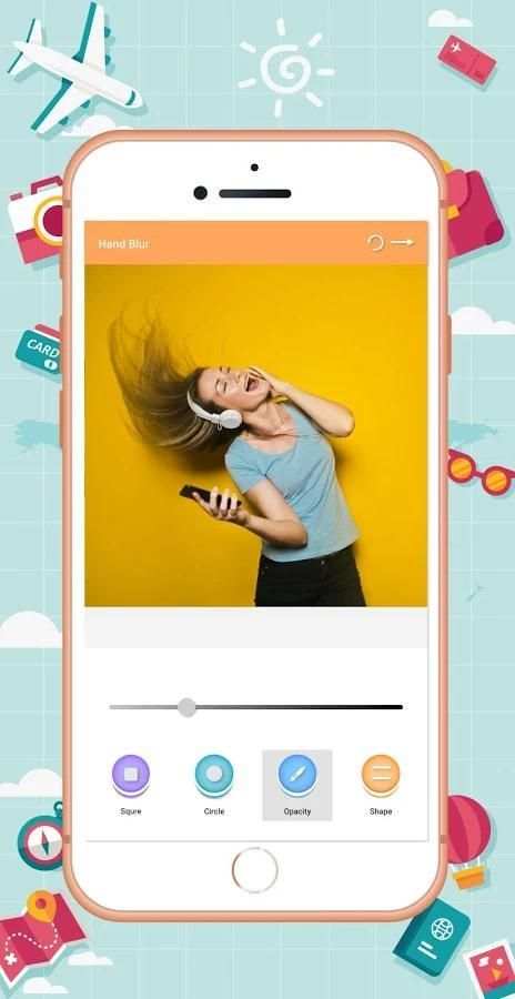 Professional Blur DSLR Camera Photo Editor Effect screenshot 5