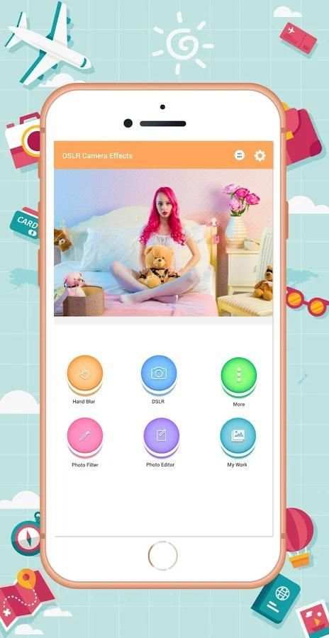 Professional Blur DSLR Camera Photo Editor Effect screenshot 7